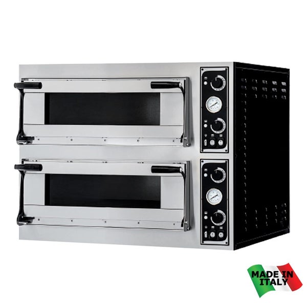 TP-2-SD Prisma Food Pizza Ovens Double Deck 12 x 35cm Carousel 1
