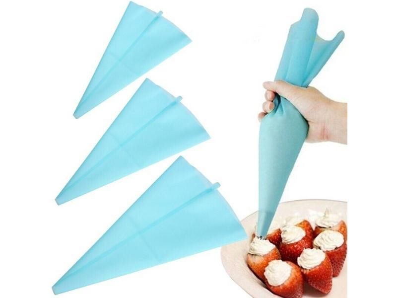 1pcs Reusable Icing Piping Cream Pastry Bag For Cake DIY Carousel 1