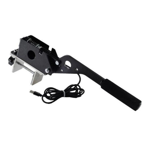 USB Handbrake for PC with Desk Clamp, Aluminium and Steel Carousel 2