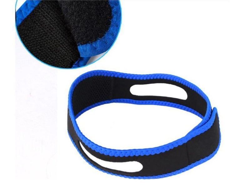 2 X Chin Strap Stop Snoring Anti Apnea Jaw Sleep Aid Carousel 3