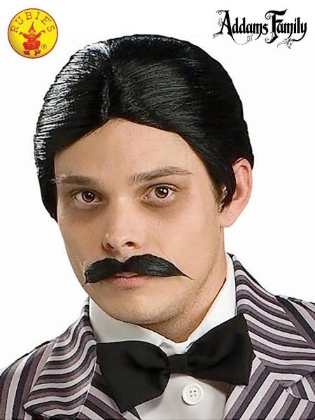GOMEZ WIG & MOUSTACHE - ADULT Carousel 1