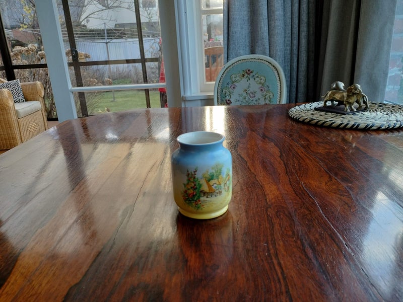 "The Village Smithy" Small Vase by Lancasters Ltd, Hanley, England Carousel 1
