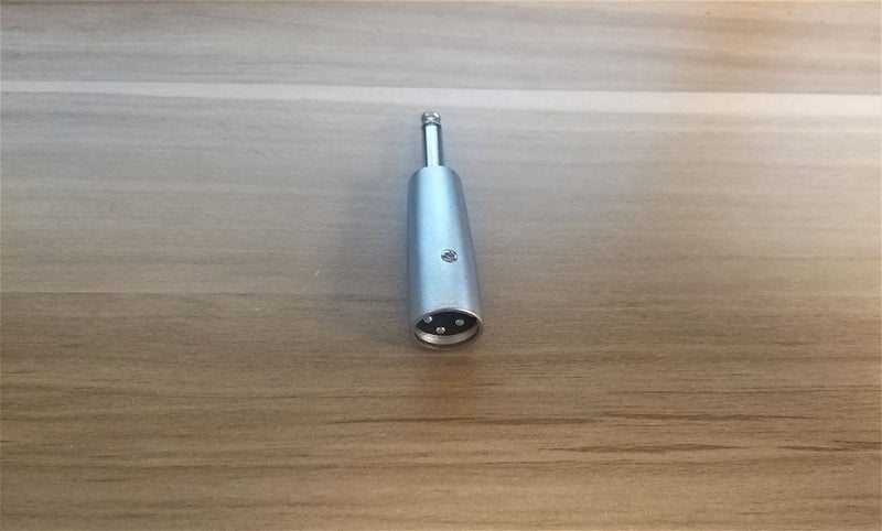 Audio Adapter 3 Pin XLR Male To 6.35mm Male Mono Jack (PC-26) Carousel 2