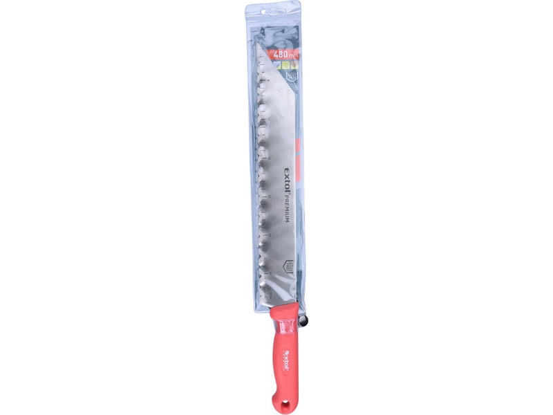EXTOL Premium Insulation Knife 480/340mm, Stainless Steel Blade62865827243778111
