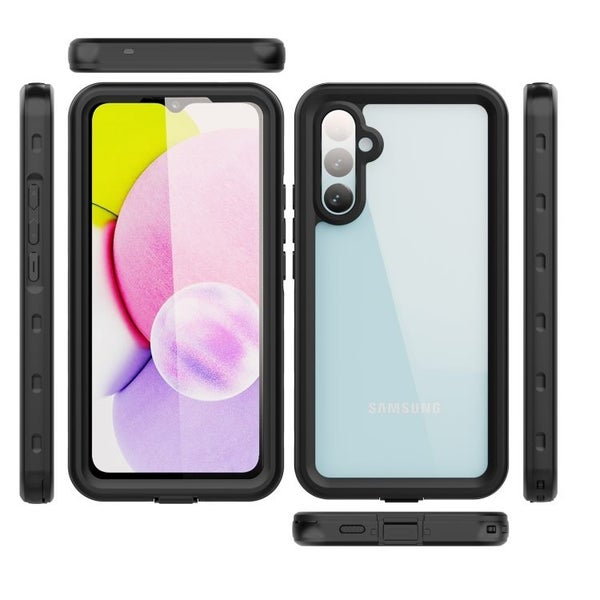 Samsung Galaxy A34 5G RedPepper IP68 Lifeproof Waterproof Phone Case(Black) Carousel 1