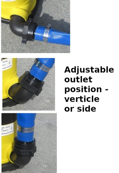 Drainage Pump with 10m layflat hose Carousel 2
