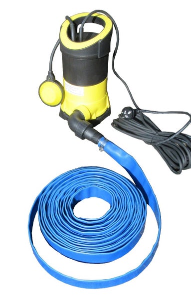 Drainage Pump with 10m layflat hose Carousel 6