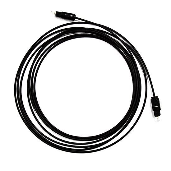 DYNAMIX 1m Toslink Slimline Audio Optic Cable. OD: 2.2mm Carousel 1