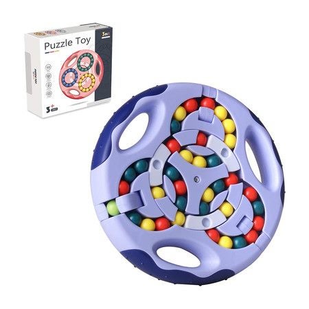 Spinning Stress Relief Toys for Adults, Colorful Beads Puzzle Carousel 1