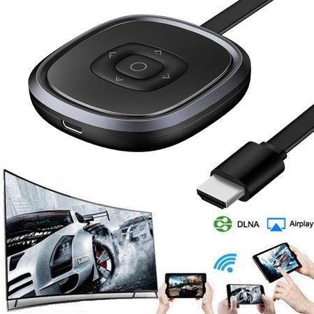 4K Wireless WiFi Display Dongle HDM TV Streamer Stick DLNA Airplay Miracast Carousel 1