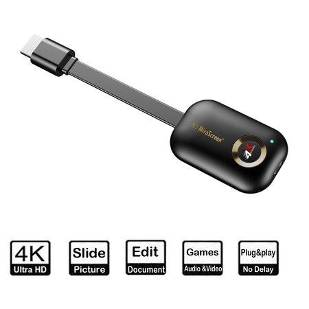 4K G9 TV Stick HDM WiFi Wireless Display Dongle Receiver TV Streamer Carousel 1