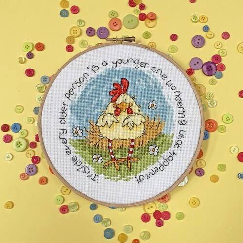 Bothy Threads Collection Spring Chicken - Cross Stitch Kit Carousel 2