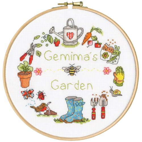 Bothy Threads Cross Stitch Kit - My Garden Carousel 1