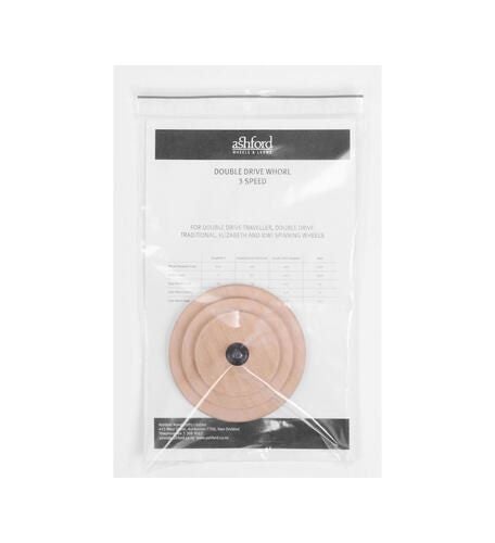 Ashford Double Drive Whorl - 3 Speed - Packaged Carousel 2