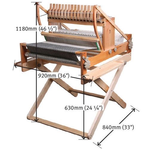 Ashford Table Loom Stand for Sixteen Shaft Loom 60cm / 24" Carousel 2