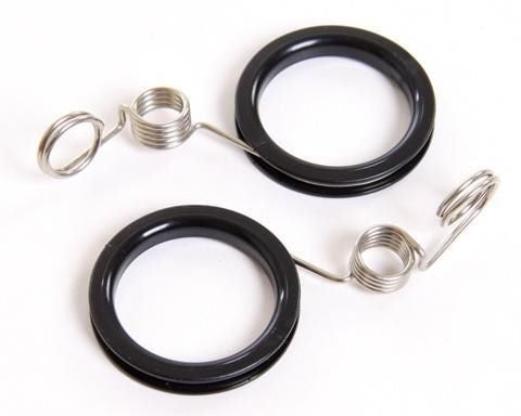 Ashford Sliding Flyer Hook 25mm - 2pc Carousel 1