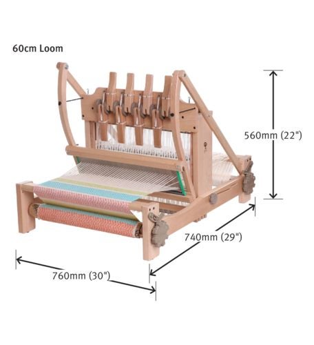 Ashford Eight Shaft 61cm / 24" Table Loom Carousel 2