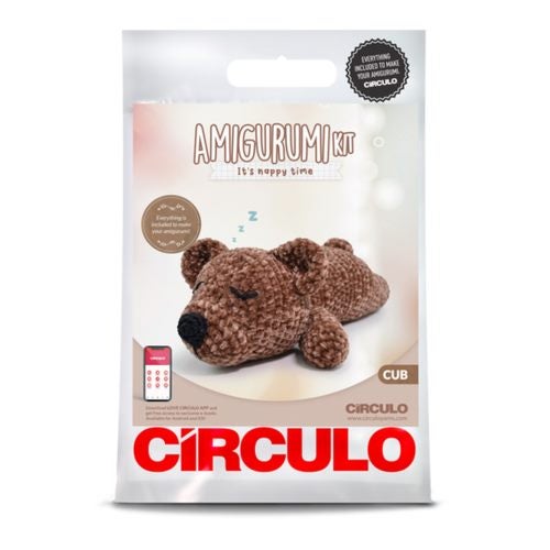 Circulo Amigurumi Kit (NAPPY TIME) Cub Carousel 1