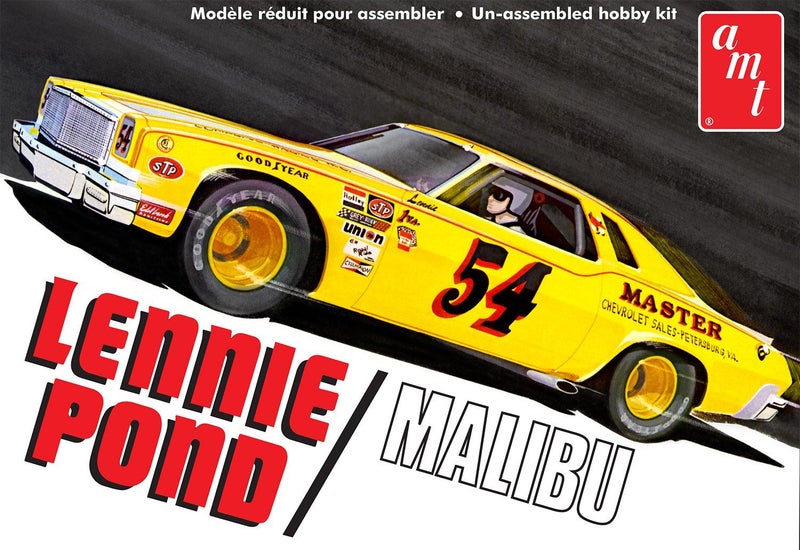 AMT 1:25 Lennie Pond 1974 Chevy Malibu Stock Car Carousel 1