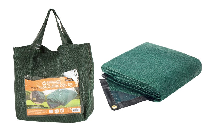 Wildtrak 300cm Mesh Ground Cover Protection Shield Tarp For Tent Caravan Green Carousel 2