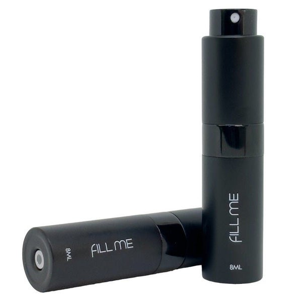 Refillable 8ml Travel Perfume Atomiser Bottle Black By Fill Me Carousel 1