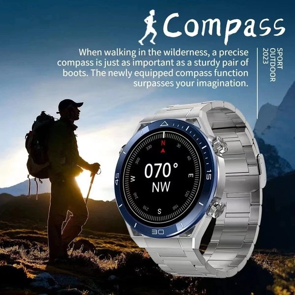 ECG+PPG Bluetooth Call Smartwatch GPS Tracker Carousel 2