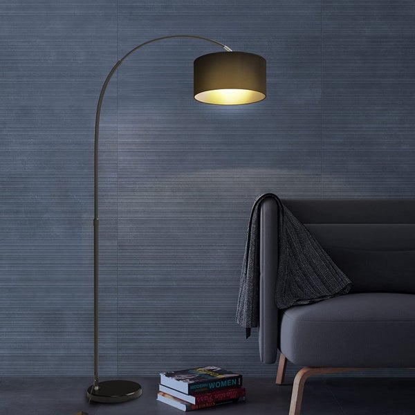 NEW new Floor Lamp Tall Steel Arch Arching Marble Base *Sale NOW* Carousel 1