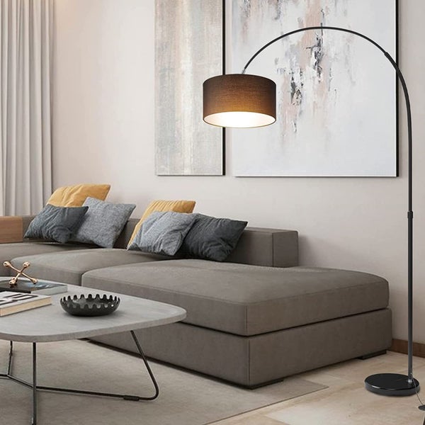 NEW new Floor Lamp Tall Steel Arch Arching Marble Base *Sale NOW* Carousel 2