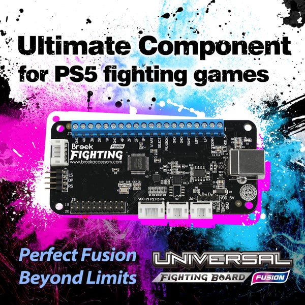 Universal Fighting Board Fusion - Pre-installed header version Carousel 1
