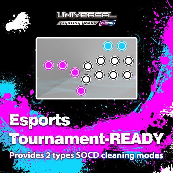 Universal Fighting Board Fusion - Pre-installed header version Carousel 8