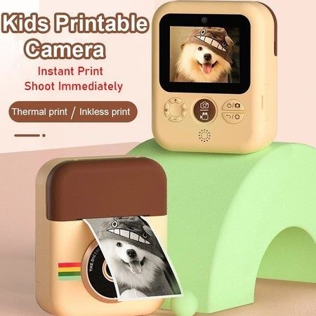 Children Toy Instant Printing Camera Carousel 7