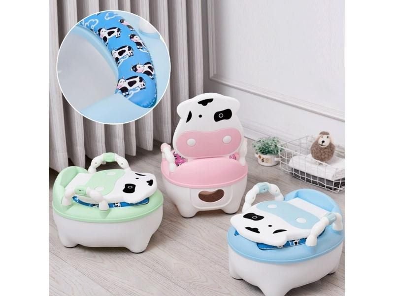 Portable Baby Potty Seat For Toilet Training With Cartoon Design Carousel 2