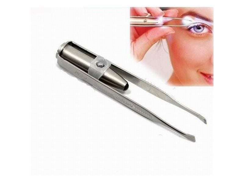 New Baby LED Light Clean Tweezers Hair Removal Tweezer Remover Tool Carousel 1