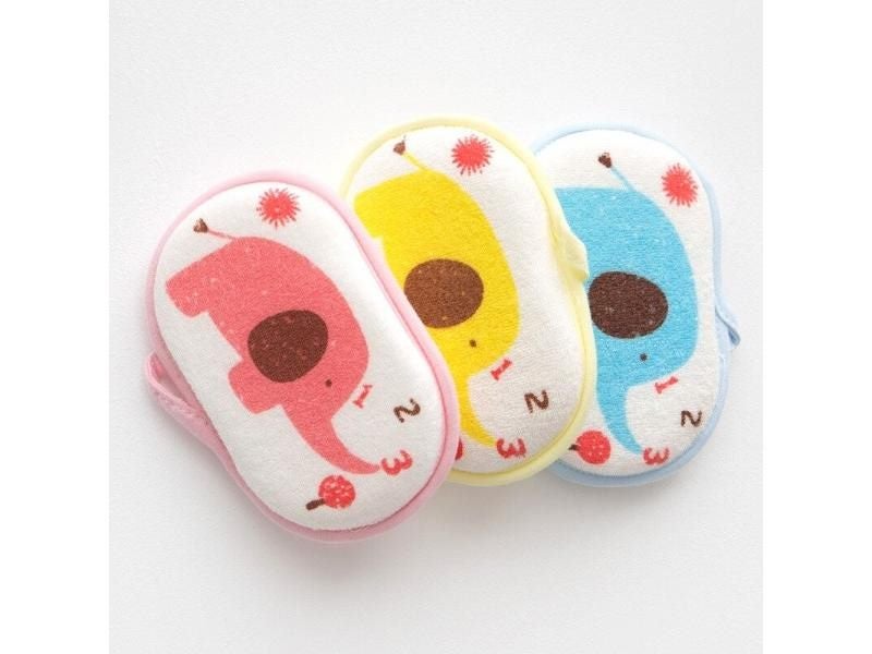 Cute Cartoon Baby Brushes Super Soft Sponge Brushes For Kids Children Newborns Carousel 2