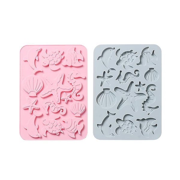 2PCS Fruit Silicone Mold Animal Gummy Mould Baking for Jelly Candy Fruit Cake Carousel 1