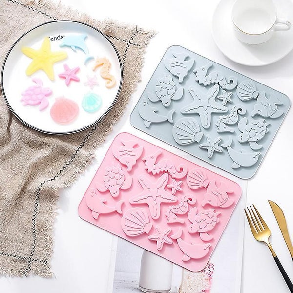 2PCS Fruit Silicone Mold Animal Gummy Mould Baking for Jelly Candy Fruit Cake Carousel 5