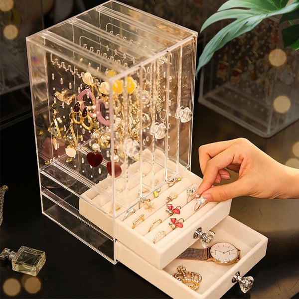 Brand New Jewellery Box Stand Display Case Storage Box *Sale NOW* Carousel 2