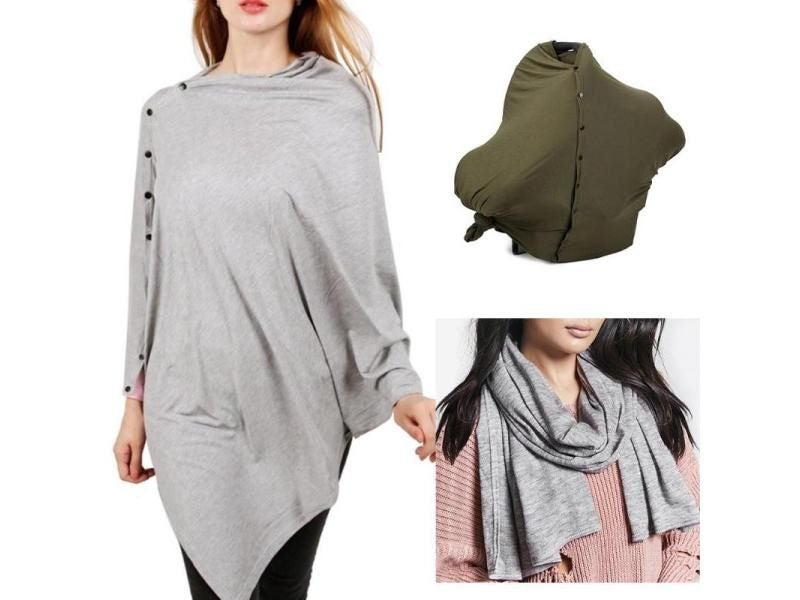 Popular Nursing Breastfeeding Cover Baby Scarf Infant Car Seat Canopy Stroller Carousel 1