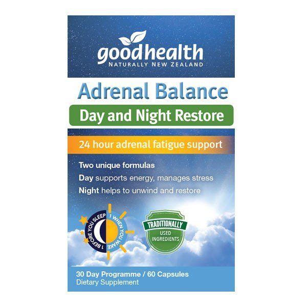 Adrenal Balance Day & Night Restore - 60 Capsules Carousel 1