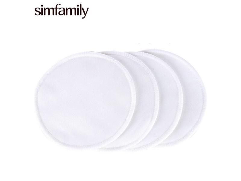 [simfamily]10PCS Bamboo Breast Pad Nursing Pads For Mum Waterproof Washable Carousel 1