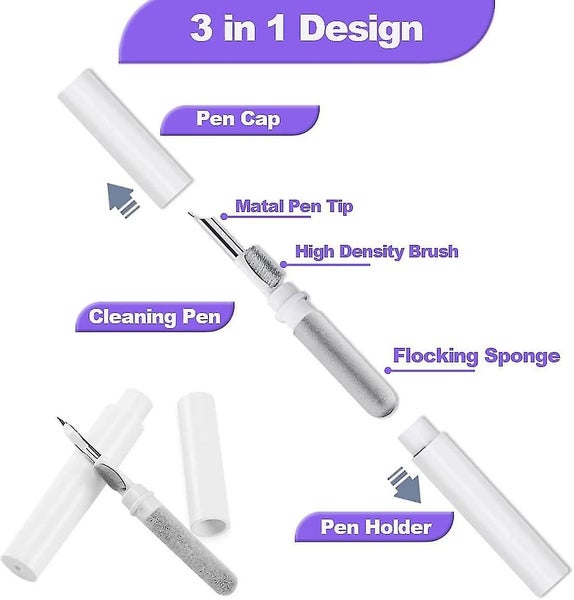 Earbuds Cleaning Pen Cleaner Tool Pen For Airpods Pro Earbuds Cleaner Kit For Bl Carousel 2