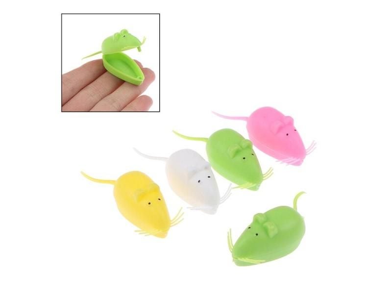 Mouse Shape Organizer Box Save Tooth Storage 5Pcs Mini Plastic Baby Teeth Carousel 1