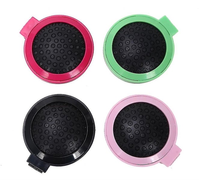 Mini Folding Hair Brush With Mirror, Compact Pop Up Pocket Brush, Small Travel S Carousel 2