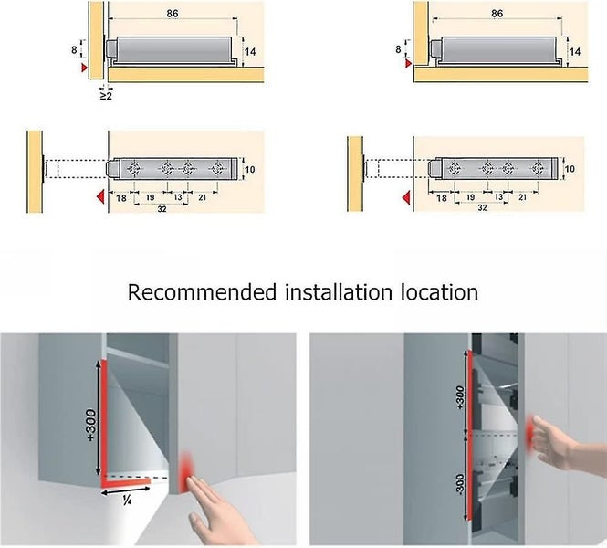 Push-to-open Magnetic Latches Push-open Magnetic Latches Open And Close The Door Carousel 5