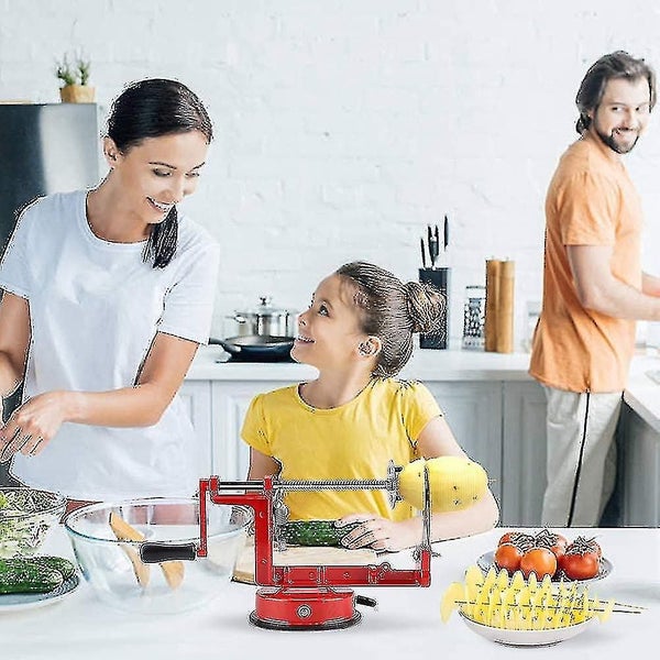 Spiral Cutter Potato Cutter Stainless Steel French Fries Cutter, Potato Peelers Carousel 2