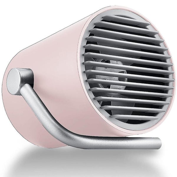 Small Personal Desk Usb Fan, Portable Mini Table Fan With Twin Turbo Blades, Whi Carousel 1