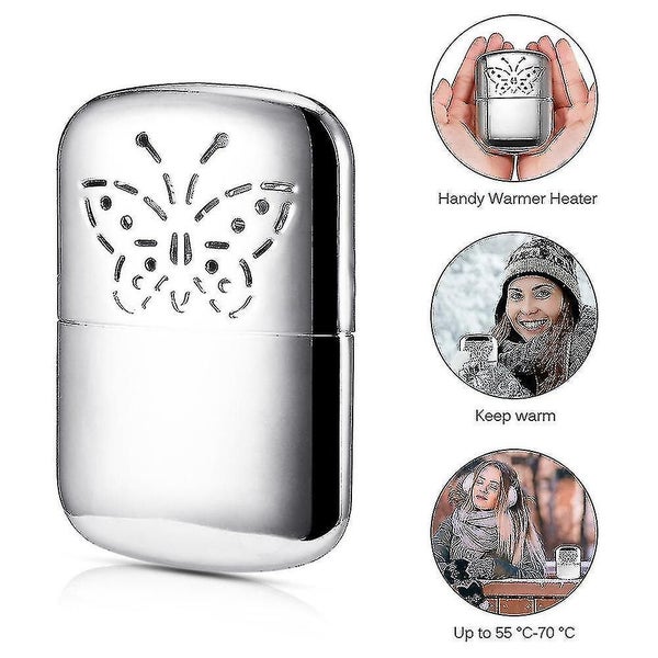 Alloy Pocket Long-life Ultralight Hand Warmer Indoor Outdoor Small Handy Warmer Carousel 2