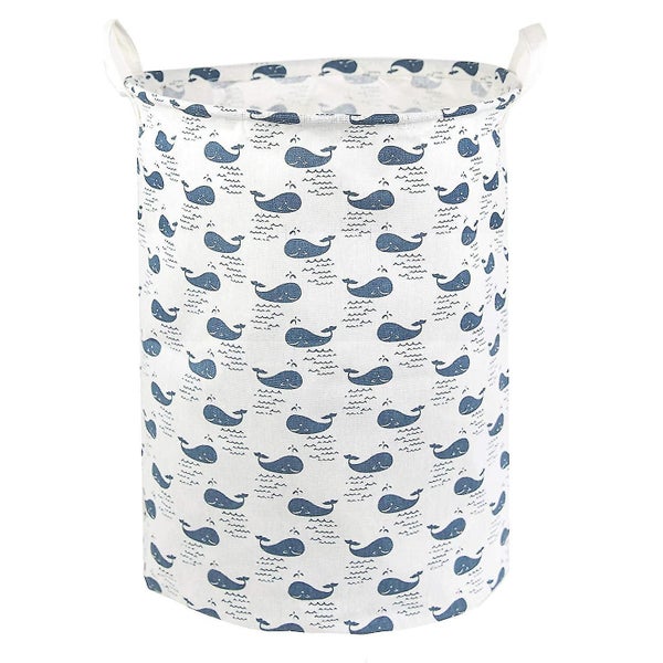 Bathroom Storage Laundry Bag, Bathroom Trash Can, Foldable Laundry Basket Carousel 1
