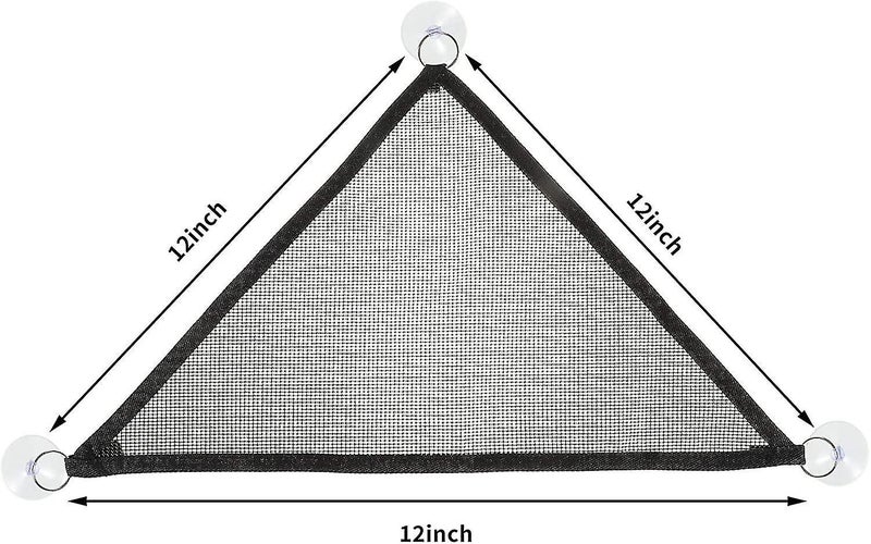 2 Packs Mesh Reptile Hammocks, Breathable Reptile Hammock Set Medium Reptile Liz Carousel 2
