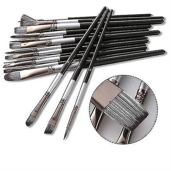 15pcs/set Art Painting Brush Acrylic Oil Watercolor Artist Bag Set Sii Wj06263617136157443111